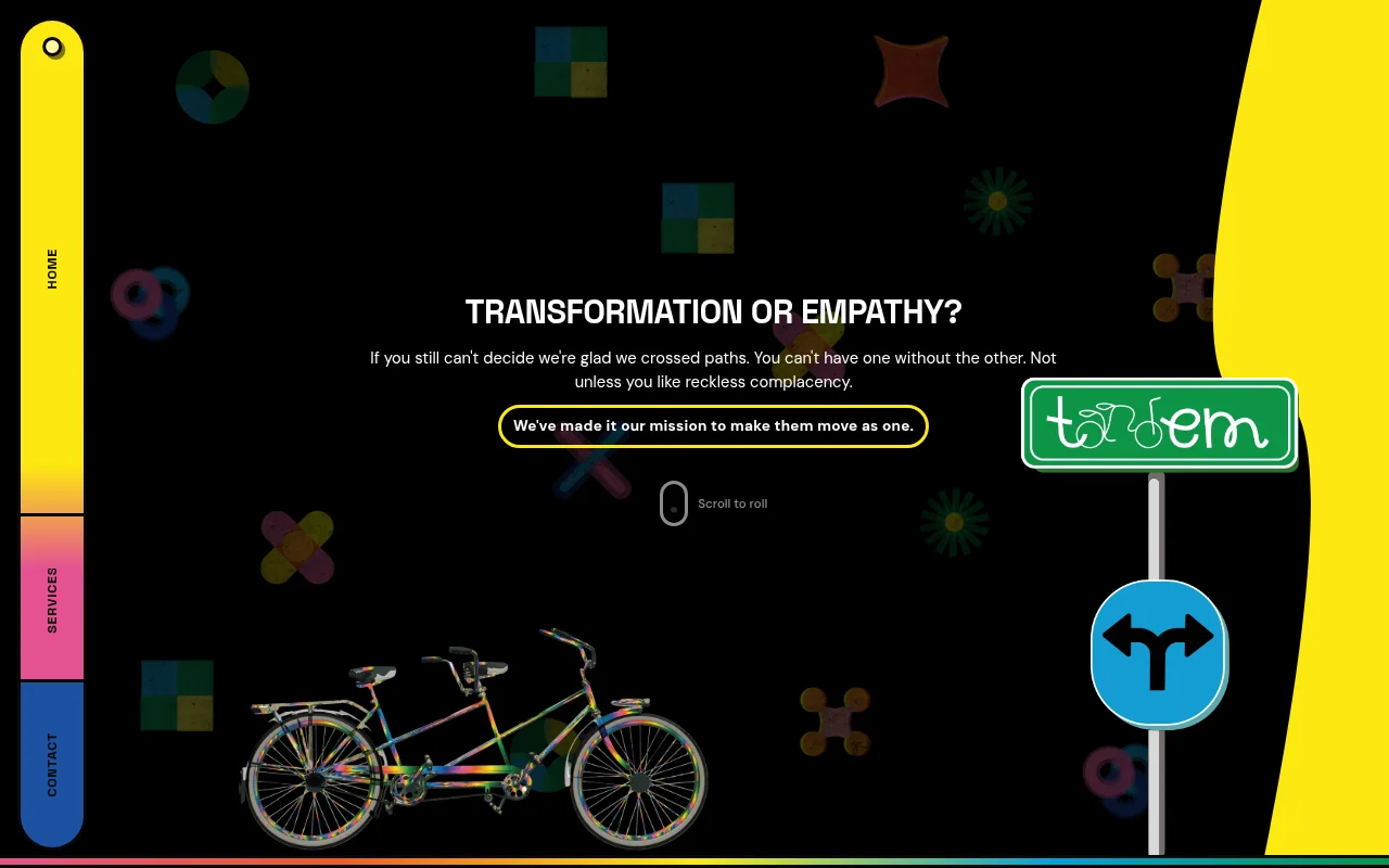 Aperçu du site atandemagency.com