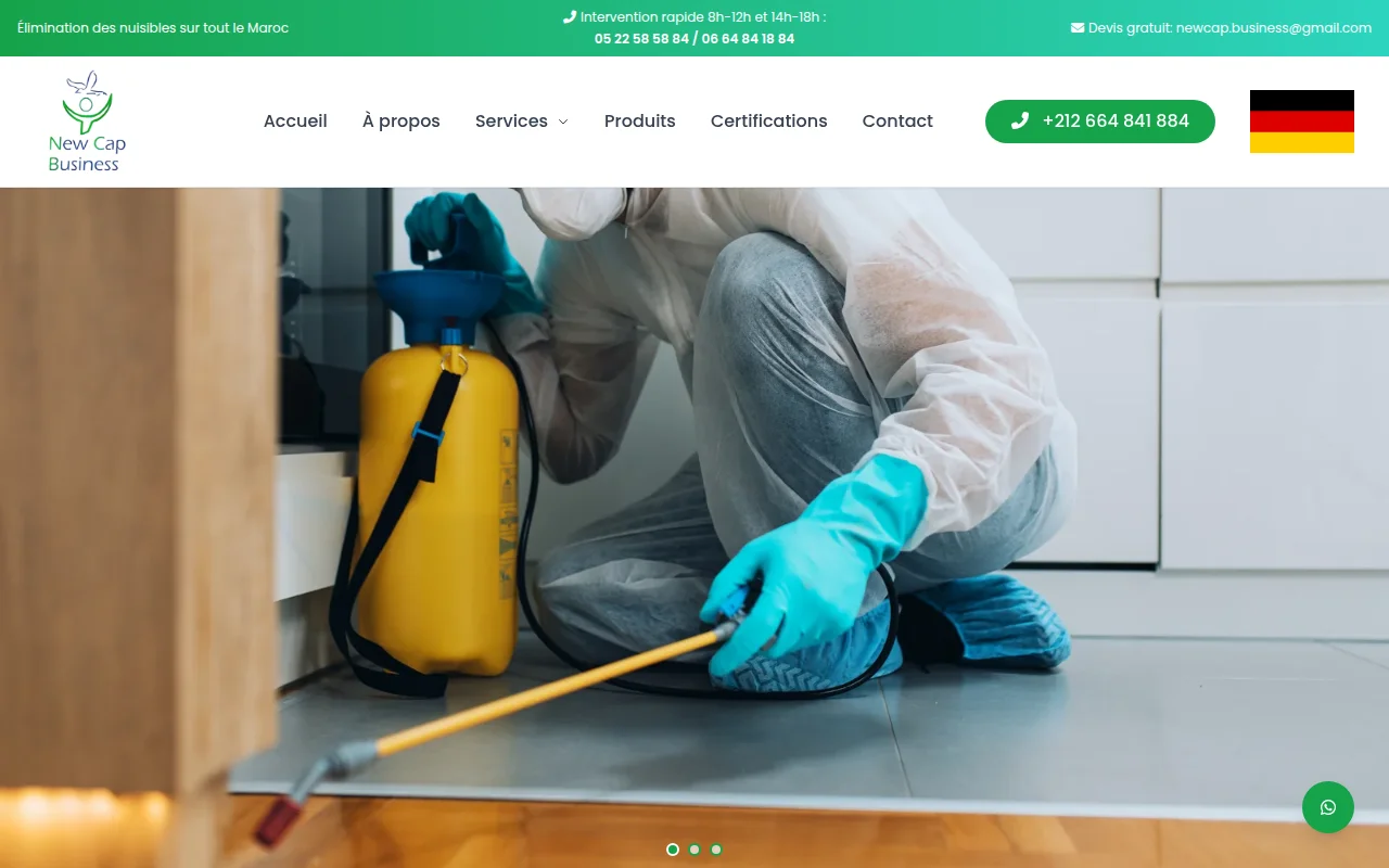 Aperçu du site newcapbusiness.com