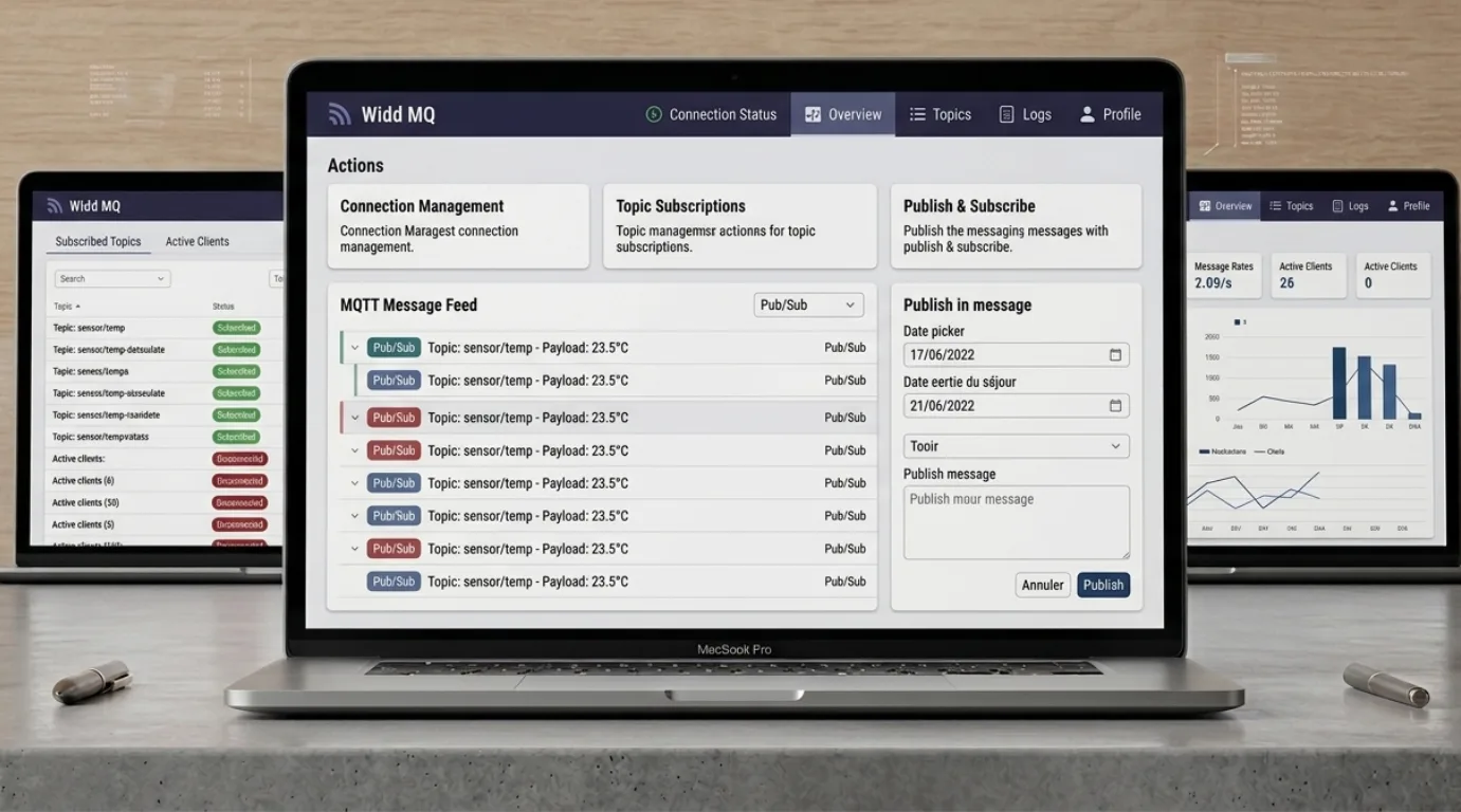 Aperçu de Worldline MQTT Tool